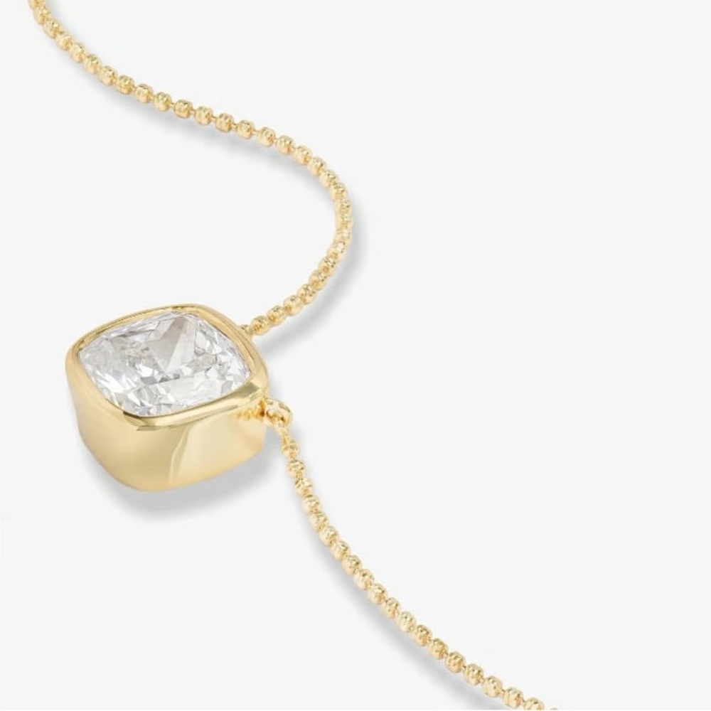 Melinda Maria Hello Flawless Necklace
Gold|White Diamondettes - Picture 3 of 4